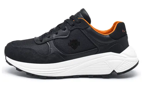 Paul Smith X DESCENTE X Paul Smith Collection Running Shoes Women's Low Top Black