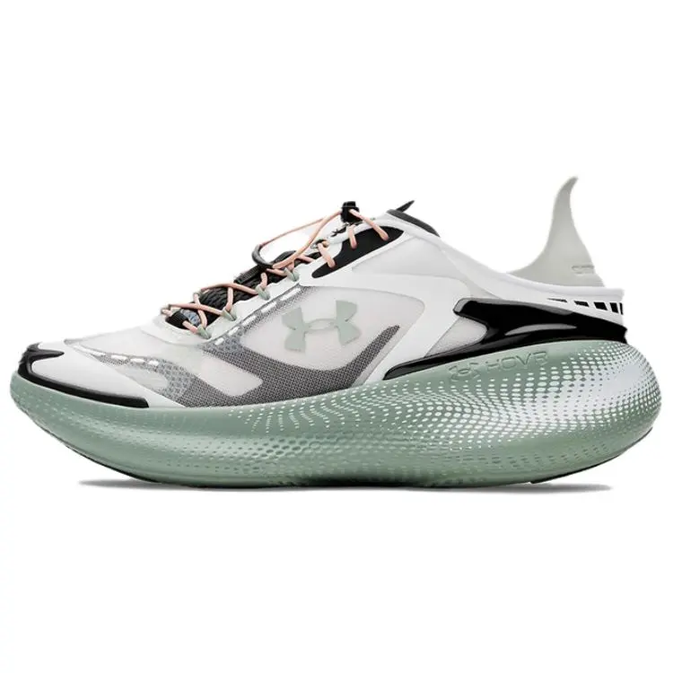 Under Armour Echo Cushioning Abrasion Resistant Breathable Low top Casual Shoes Unisex White
