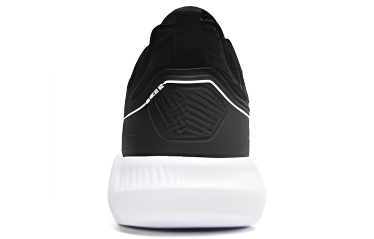 Erke Casual Cushioning Abrasion Resistant Breathable Low top Running Shoes Men’s Black White