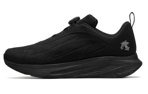 DESCENTE Enerzite Cushioning Breathable Low top Running Shoes Men's Black