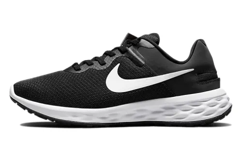Nike Revolution 6 FlyEase Next Nature 'Black White' Women's
