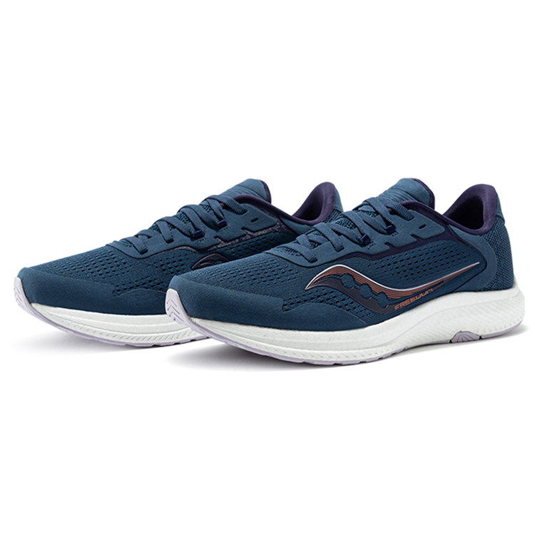 Saucony Freedom 4 Textile, Synthetic Leather Cushioning Slip Resistant Abrasion Resistant Breathable Low top