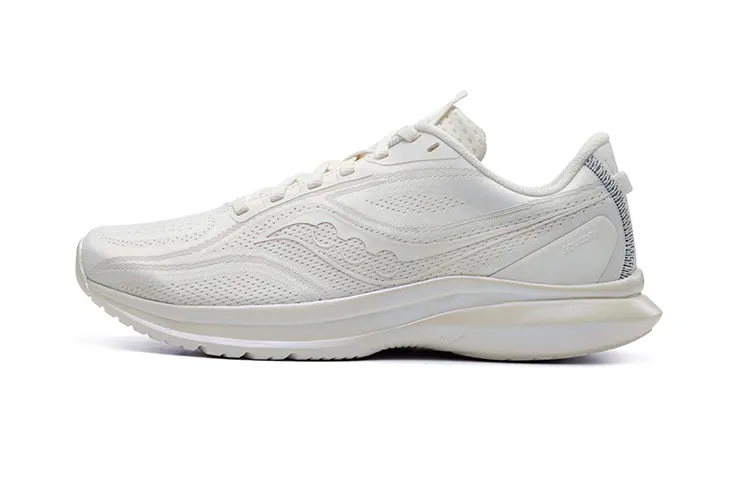 Saucony Kinvara ForHer Cushioning Slip Resistant Lightweight Rebound Low top Training Running Shoes Women's White