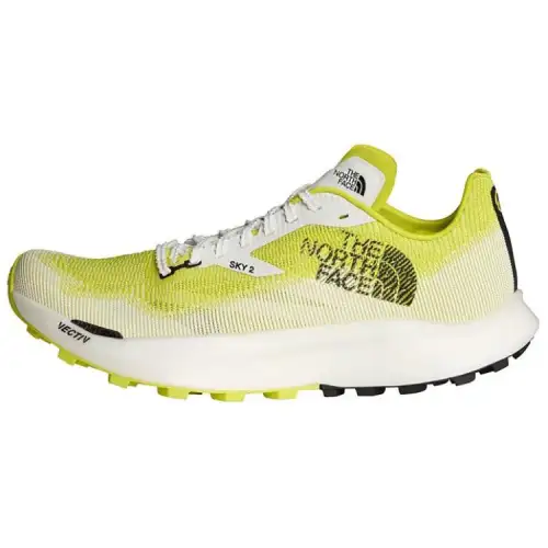 THE NORTH FACE Slip Resistant Abrasion Resistant Low top Running Shoes Unisex Beige Yellow
