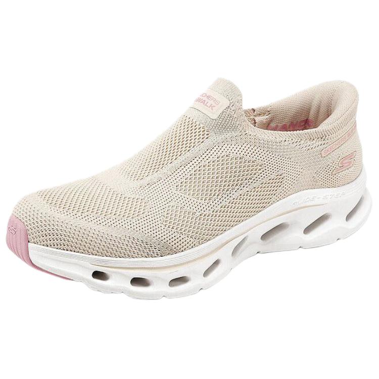 Skechers Women’s GO WALK Fabric Abrasion Resistant Low top Casual Shoes Women’s Pink