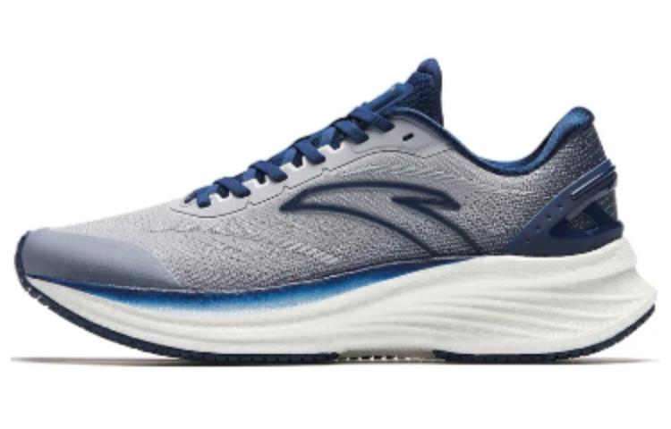 Anta Innovation 5 Low top Running Shoes Men's Gray Blue