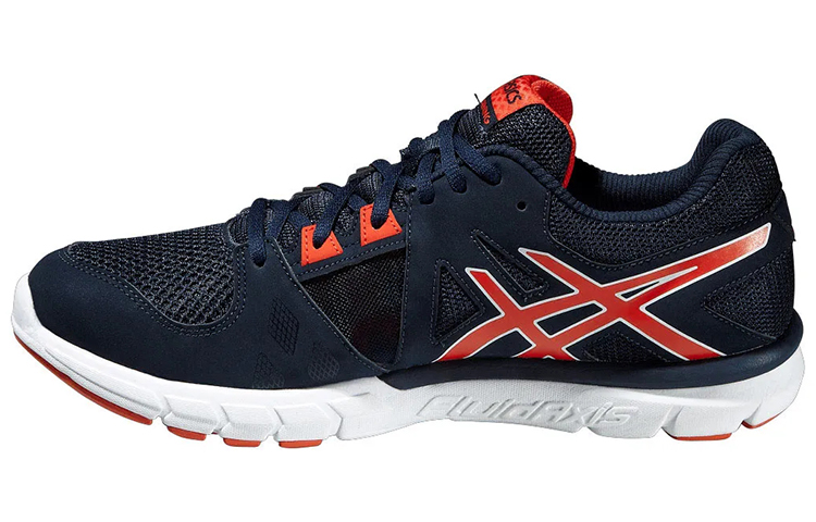ASICS Gel Craze Running Shoes Men's Low Top Blue/Orange