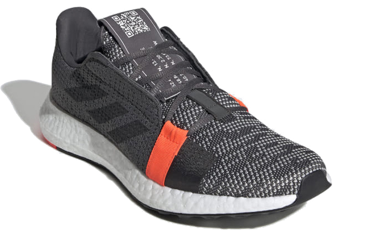 Мужские кроссовки adidas Senseboost Go (серые) — фото 3