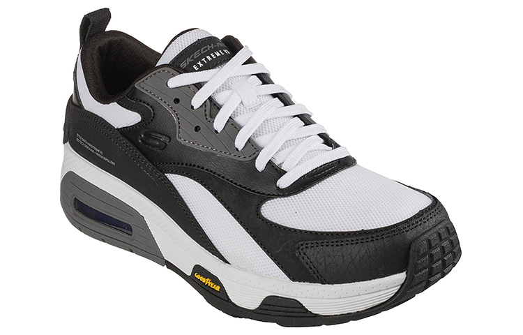 Skechers Air Extreme V2 Sports Low top Running Shoes Men’s Black White