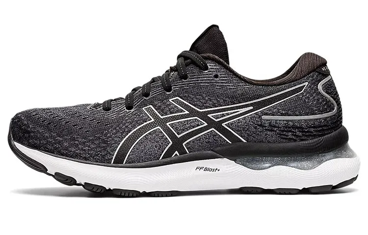 ASICS Gel Nimbus 24 Black Pure Silver Women's