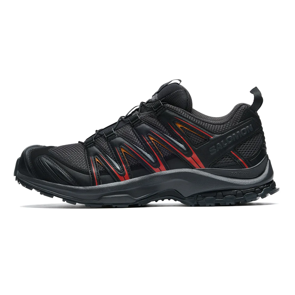 SALOMON XA PRO 3D Fabric Low top Casual Shoes Unisex Black Red