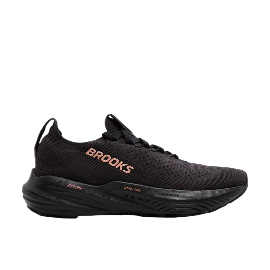Brooks Glycerin StealthFit 22 Mesh Low top Running Shoes Women’s Black