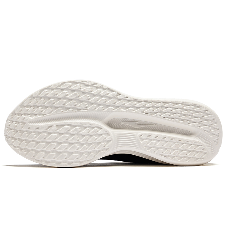 Erke Flying Eagle Cushioning, Wear Resistant Low top Running Shoes Men’s Jet Black Microcrystal White