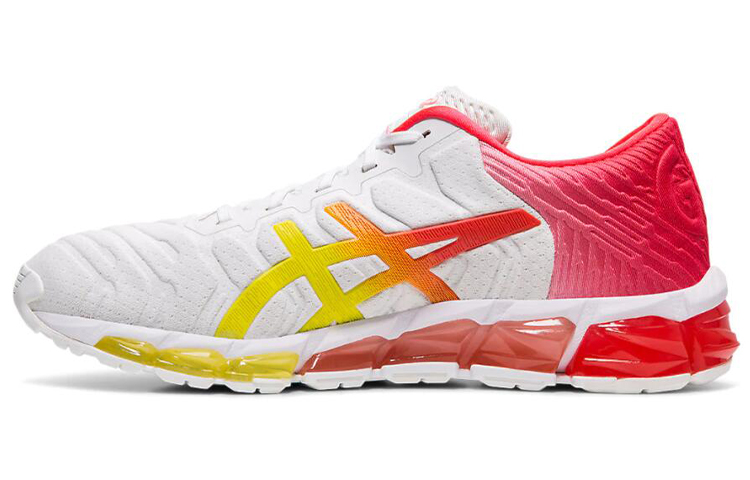 Женские кроссовки ASICS Asics Gel-Quantum 360 5 (бело-красные)