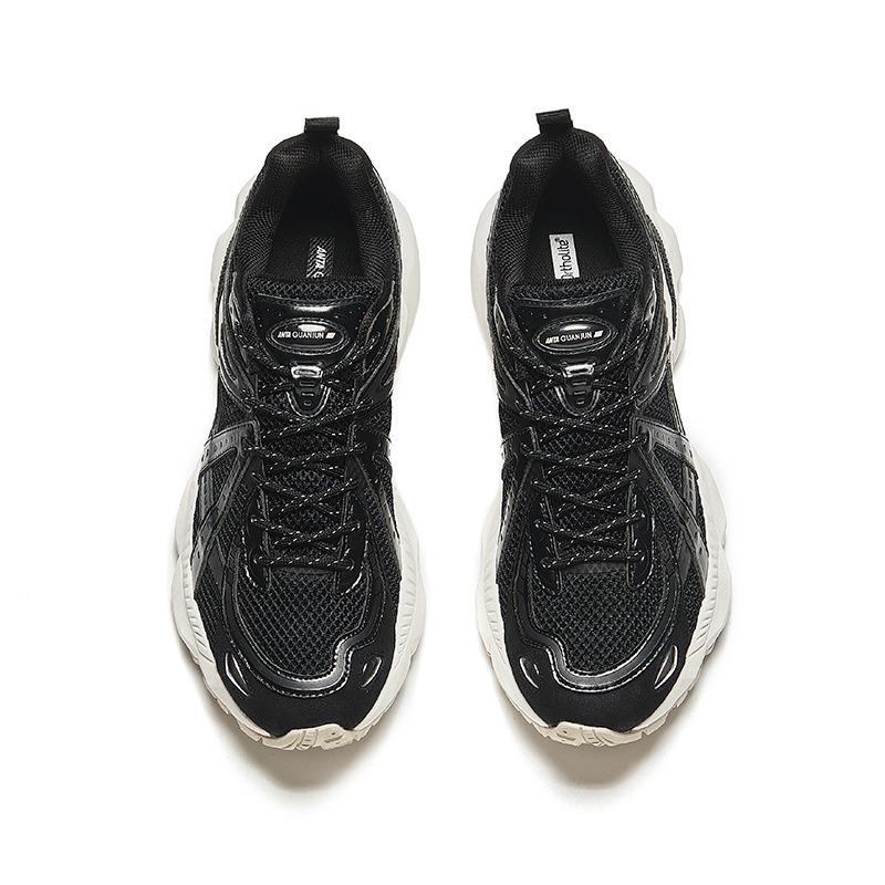 Anta Champion G02 V2 Comfortable Cushioning Slip Resistant Low top Running Shoes Men’s Basic Black
