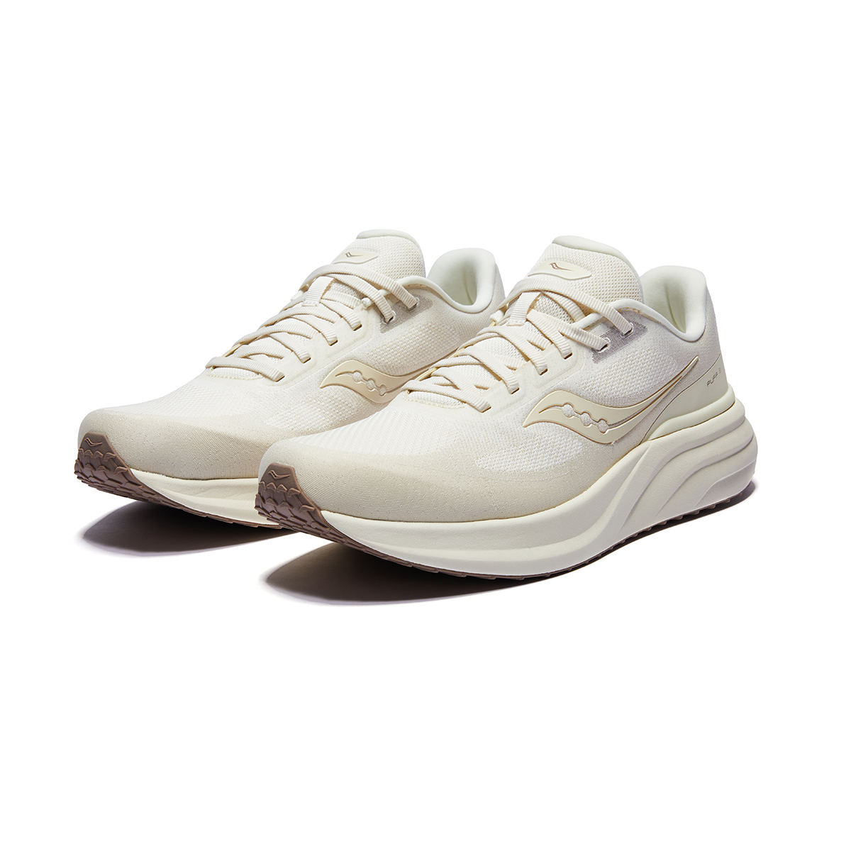 Saucony Low top Running Shoes Unisex Beige Coffee Caffeine