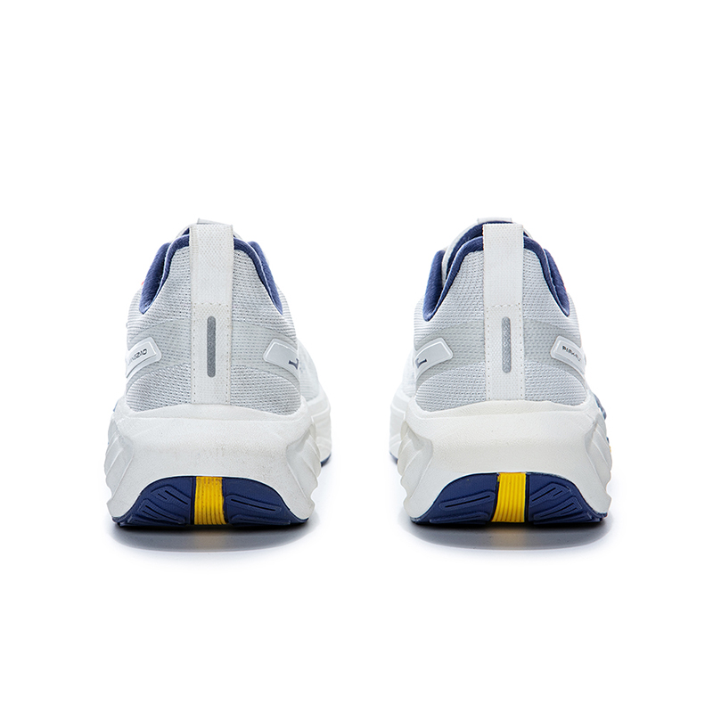 Erke Cushioning Slip Resistant Breathable Low top Casual Running Shoes Men’s White Blue