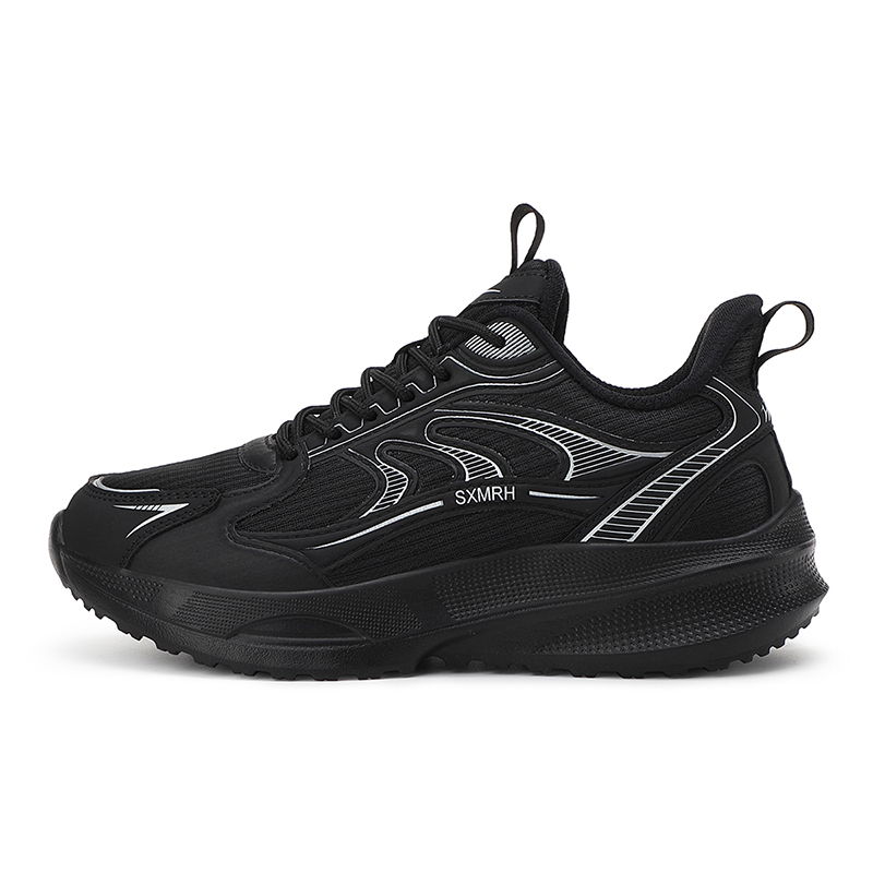 Binary Cushioning Rebound Height Increasing Support Lightweight Breathable Slip Resistant