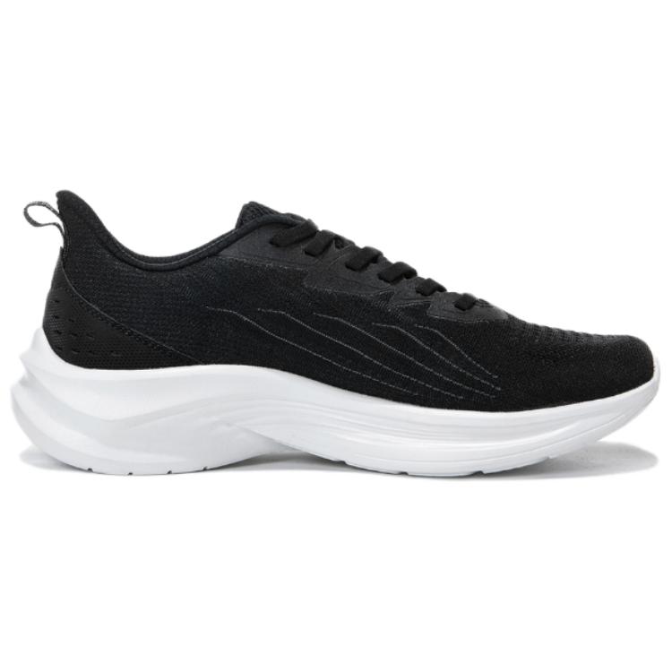 Erke Comfortable Slip Resistant Low top Running Shoes Men’s Black