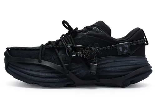 HOKA ONE ONE Bondi 8 Slip Resistant Slip Resistant Low top Casual Running Shoes Men's Black
