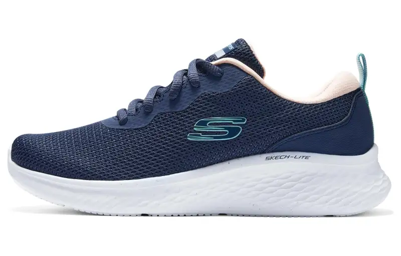 Skechers Skech Lite Pro Mesh Lightweight Coverage Low top Casual Running Shoes Women's Blue