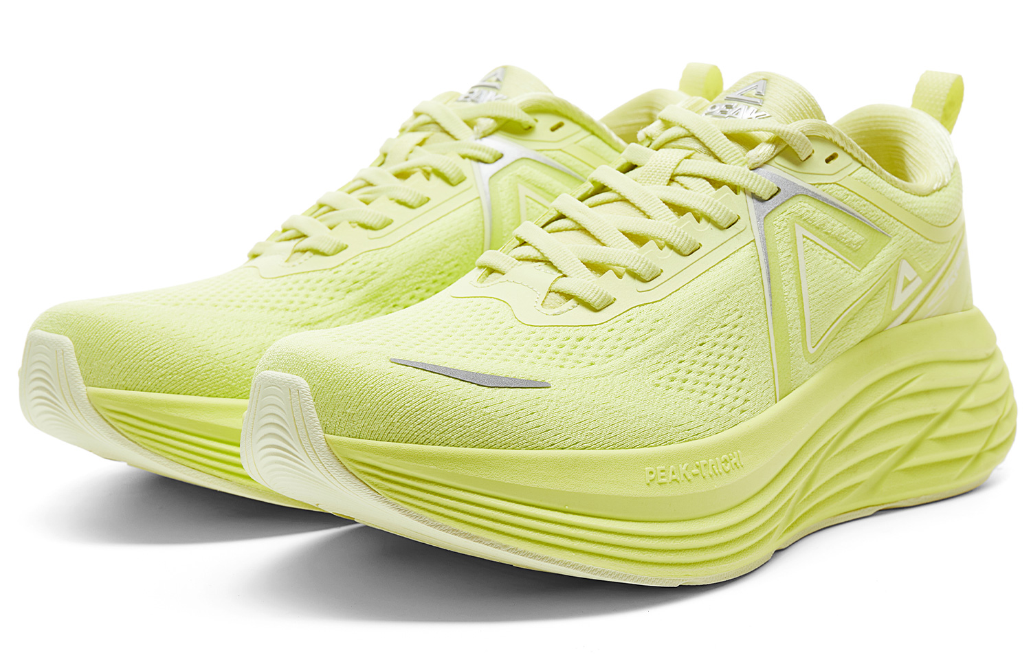 PEAK Cushioning Slip Resistant Abrasion Resistant Rebound Low top Training Running Shoes Women’s Shimmery Yellow