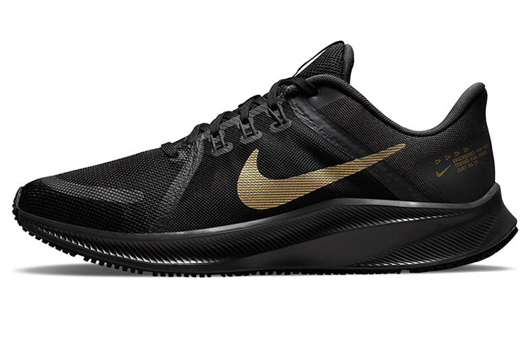 Nike Quest 4 Black Metallic Gold
