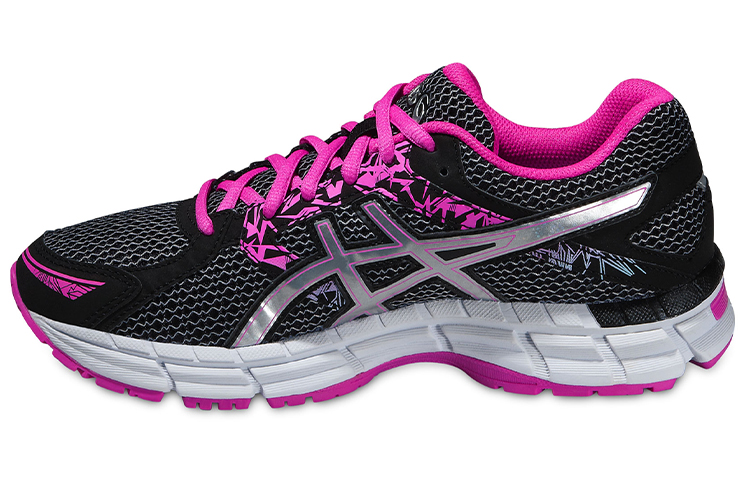 ASICS Gel Oberon Running Shoes Women's Low Top Black/Pink