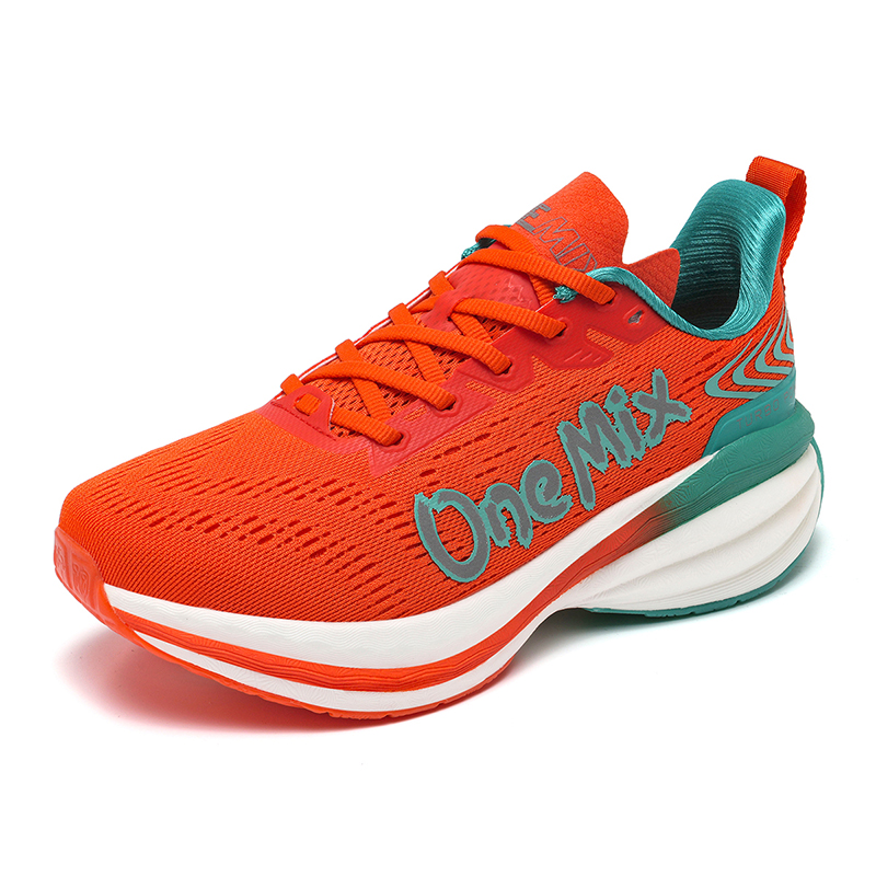 ONEMIX Agility Running Shoes Unisex Blessing Wealth Red