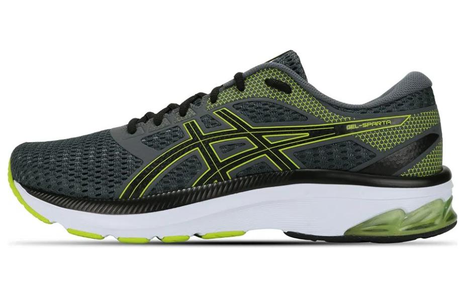 Asics Gel Sparta Low top Running Shoes Men's Gray Green