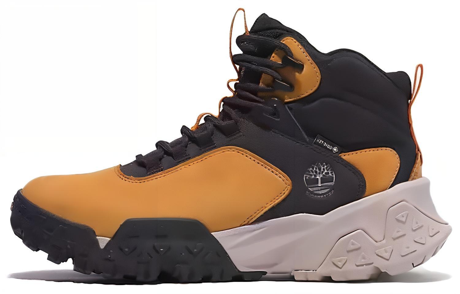 Мужские ботинки Timberland (желто-черные)