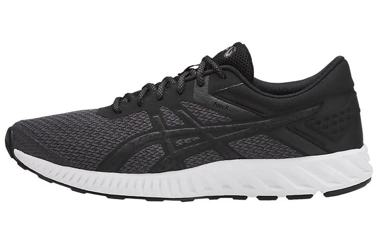 Asics Fuzex Lyte 2 Lightweight And Breathable Low top Running Shoes Men's Black