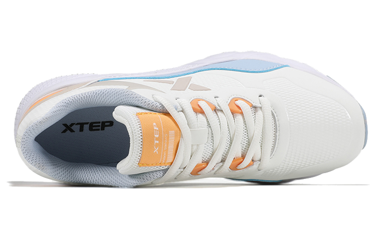 XTEP Running Shoes Women’s Beige Blue Yellow