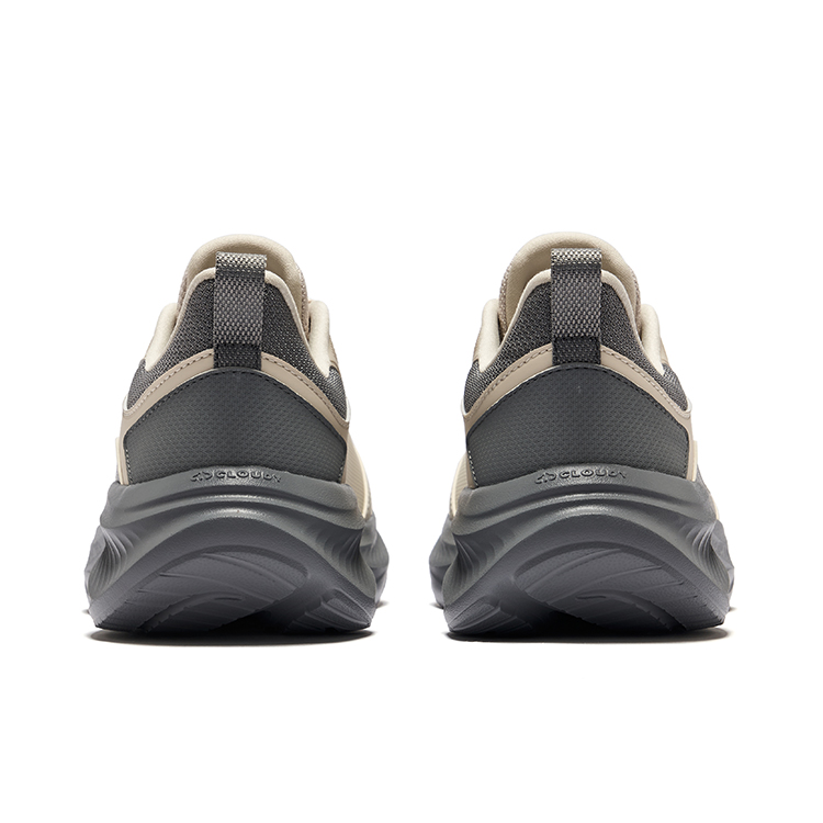 Erke Yun Yi 2 Cushioning Rebound Low top Casual Running Shoes Men’s Pumice Gray Steel Gray