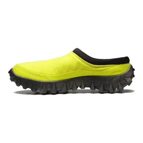 SALOMON SNOWCLOG Abrasion Resistant Slip Resistant Closed Toe Slippers Unisex Yellow Green