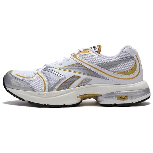 Reebok Wear resistant And Lightweight Low top Casual Running Shoes Men's White