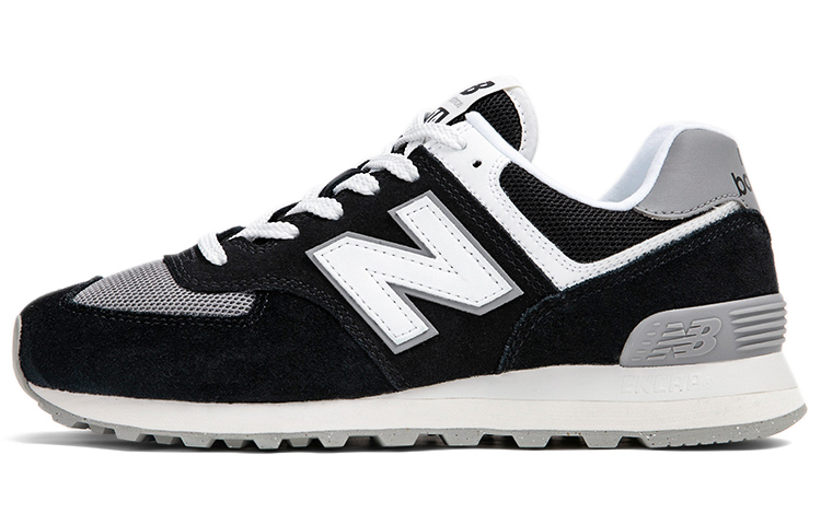 Кроссовки New Balance 574 (черно-серые)
