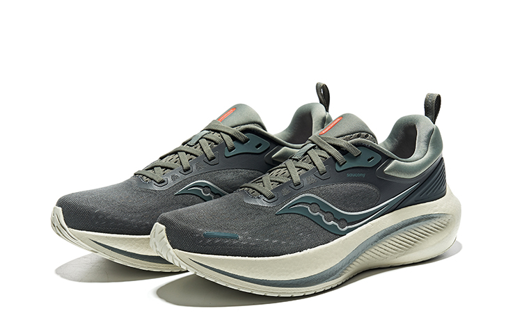 Saucony Surge 3 Cushioning Low top Casual Running Shoes Men’s Green Gray