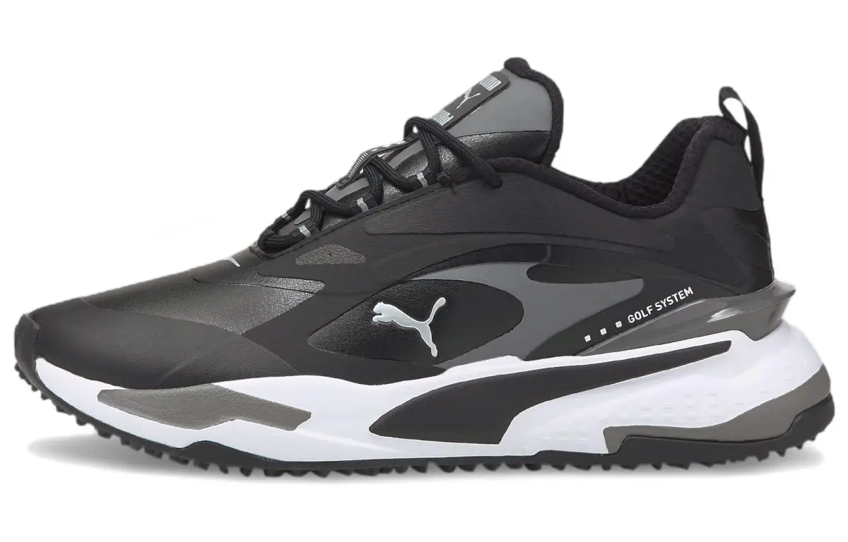 PUMA Gs Fast Leather Mid top Golf Shoes Women's Black