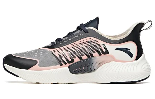 Anta Textile, Synthetic Leather Cushioning Slip Resistant Abrasion Resistant Breathable Low top Running Shoes Women's