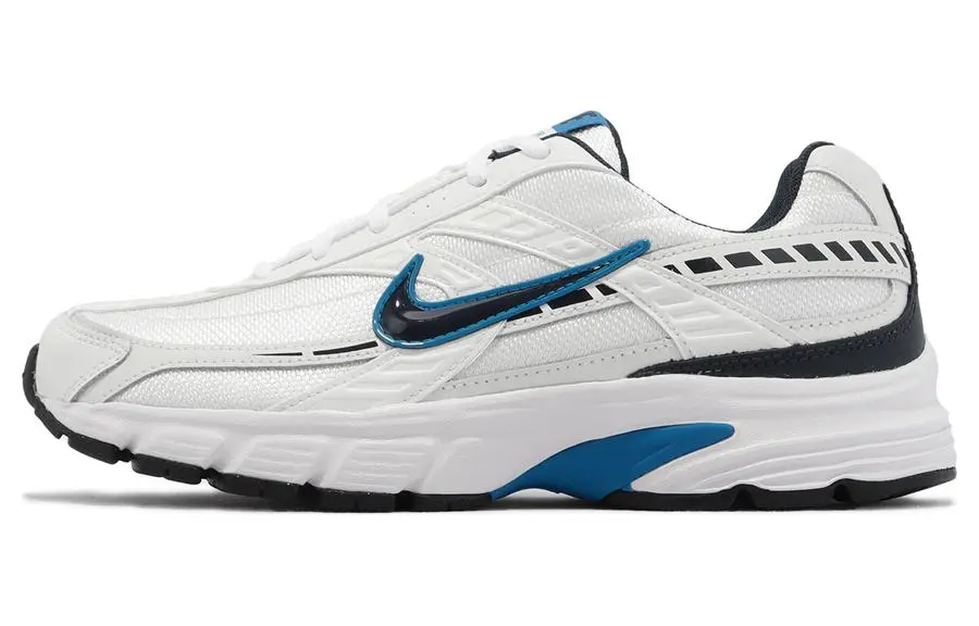Nike Initiator Leather, Textile Cushioning Slip Resistant Abrasion Resistant Breathable Low top Rubber Casual