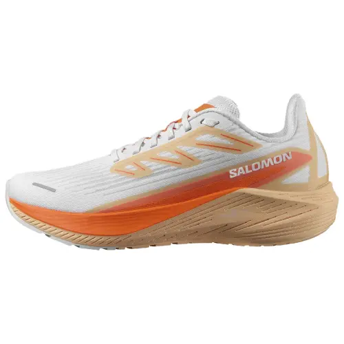 SALOMON AERO GLIDE 2 Slip Resistant Slip Resistant Low top Running Shoes Women's White Orange