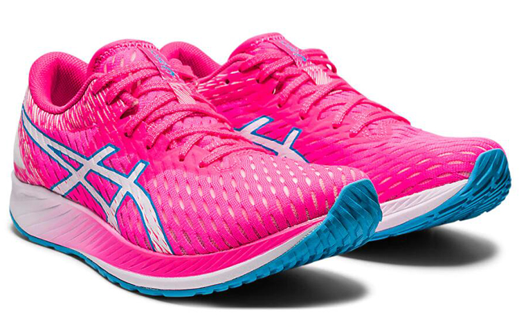 Женские кроссовки ASICS Hyper Speed 1 (розово-белые) — фото 3