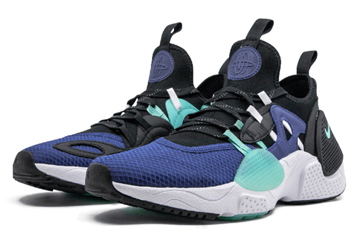 Кроссовки Nike Huarache E.D.G.E. (сине-зеленые) — Синий / зелёный — фото 3