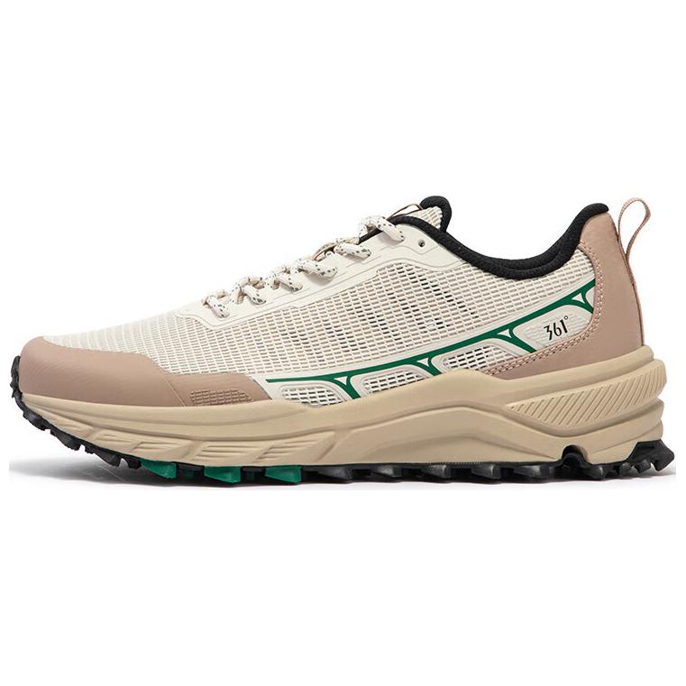 361° Abrasion Resistant Low top Running Shoes Men’s Beige Umber