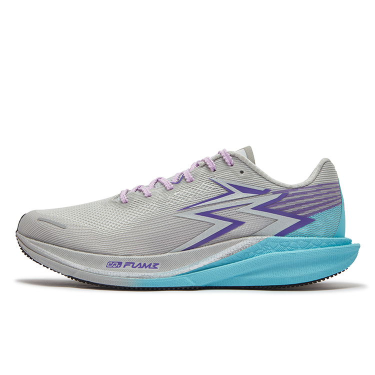 361° Blitz Speed 4 Pro Mesh Low top Physical Fitness Test & Exam Racing Running Shoes Unisex Photon Gray