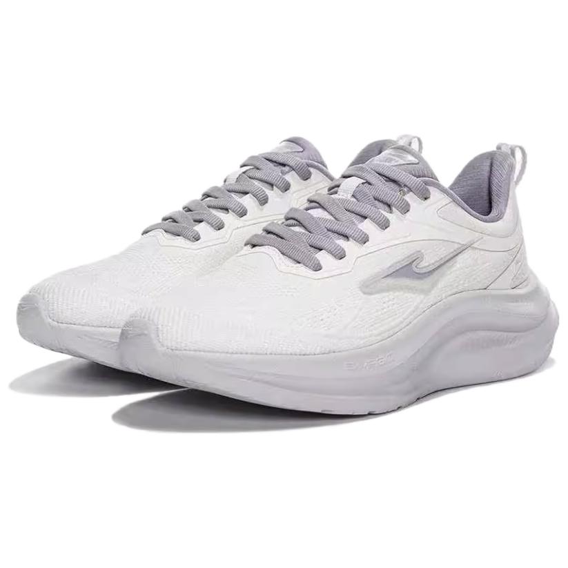 Erke Slip Resistant Abrasion Resistant Low top Running Shoes Women’s White Purple