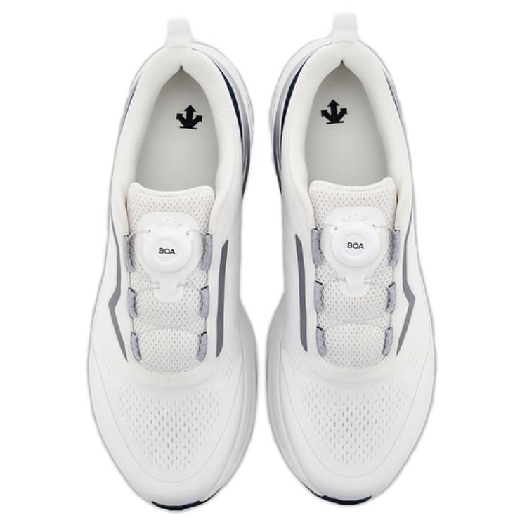 DESCENTE RUNNING Slip Resistant Abrasion Resistant Low top Casual Running Shoes Men’s Gray