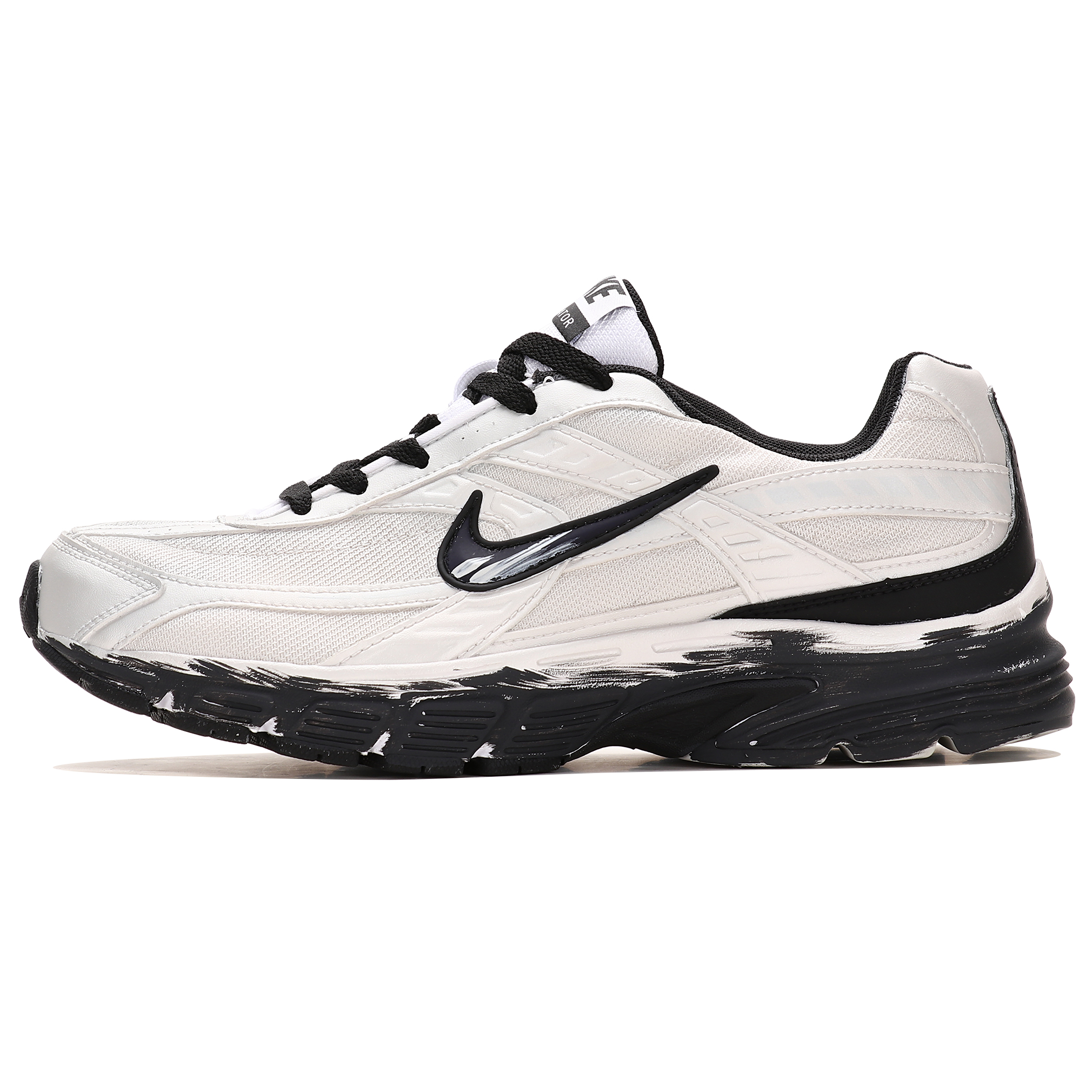 Nike Initiator Cushioning Support Cushioning Support Low top Running Shoes Men’s Silver Black