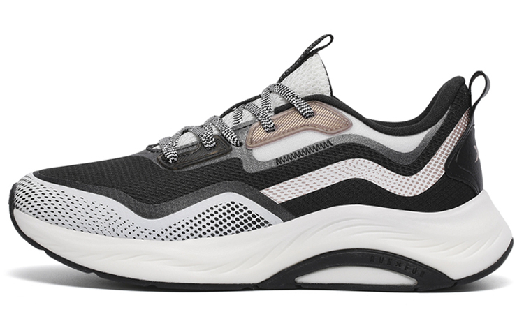 XTEP Comfortable Cushioning Lightweight Low top Running Shoes Women’s Black White